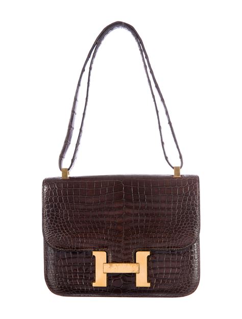 croc constance|Hermès Constance